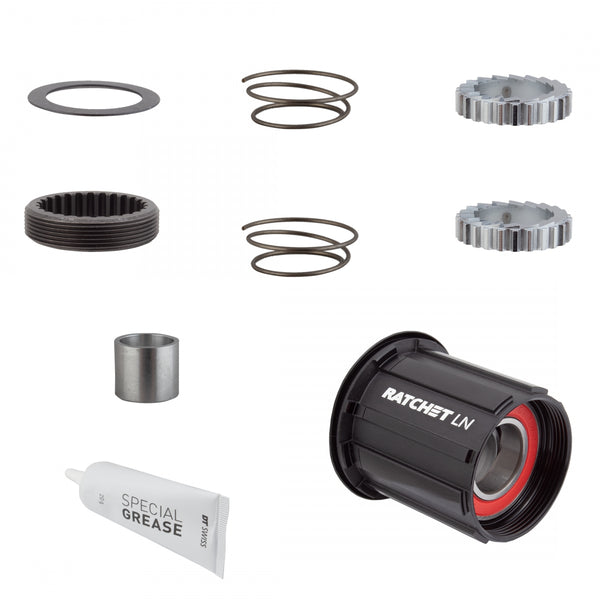DT UPGRADE KIT 3-PAWL TO RATCHET LN ALLOY 36T SHIMANO 11sMTB