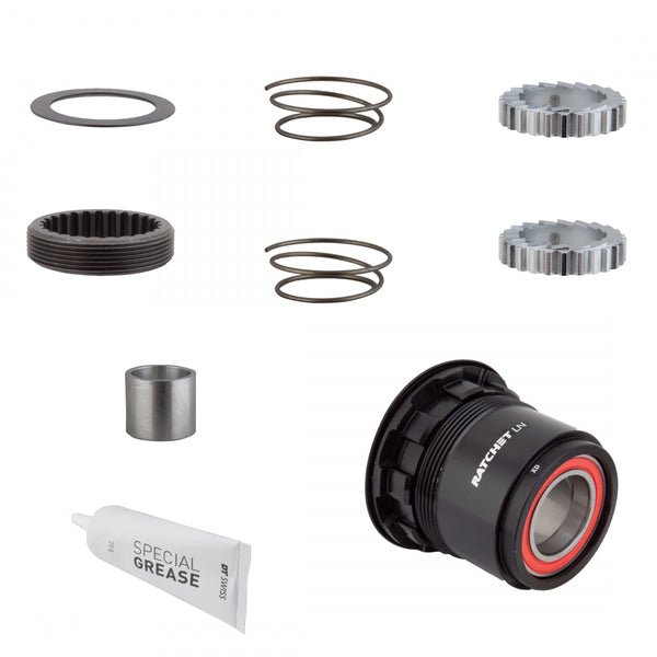 DT UPGRADE KIT 3-PAWL TO RATCHET LN ALLOY 36T XD