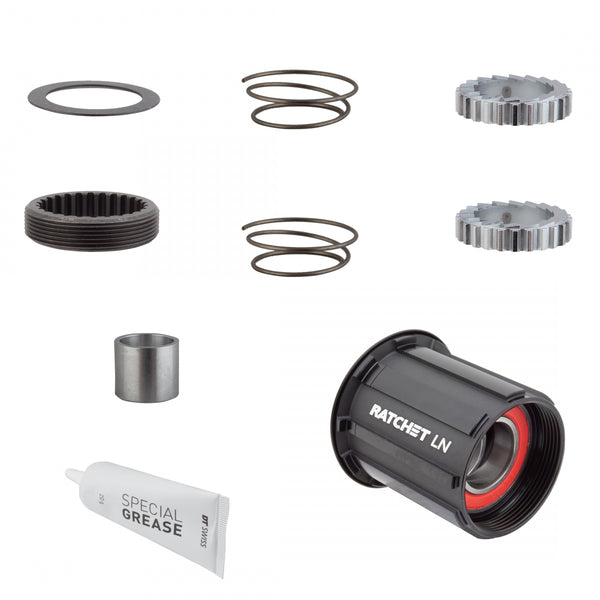 DT UPGRADE KIT 3-PAWL TO RATCHET LN ALLOY 18T SHIMANO 11sRD
