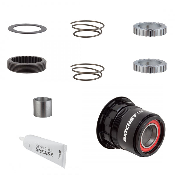DT UPGRADE KIT 3-PAWL TO RATCHET LN ALLOY 18T XDR