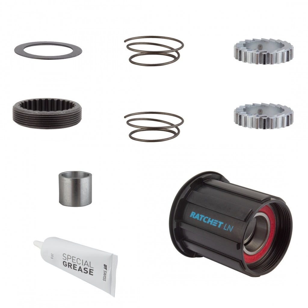 DT UPGRADE KIT 3-PAWL TO RATCHET LN STEEL 18T SHIMANO 11sMTB