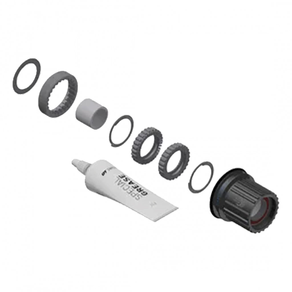 DT UPGRADE KIT 3-PAWL TO RATCHET LN STEEL 36T MICROSPLINE