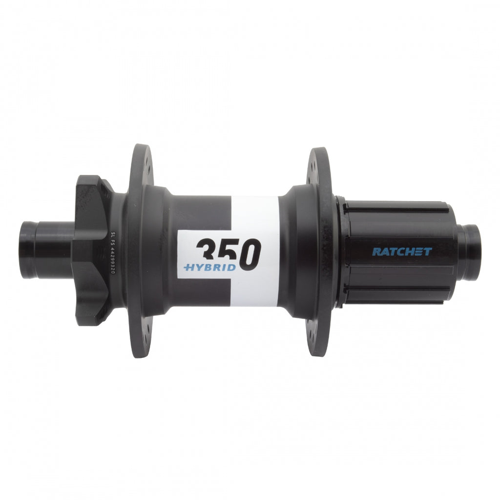 DT 350 HYBRID MTB 32x148x12mmTA 6B 8-11sMTB 24T RATCHET BLACK