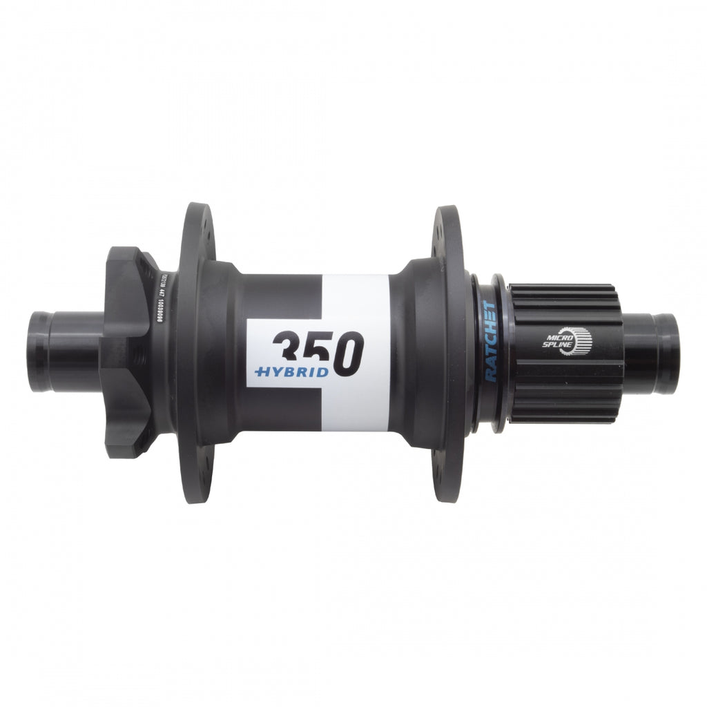 DT 350 HYBRID MTB 32x148x12mmTA 6B MICROSPLINE 24T RATCHET BLACK