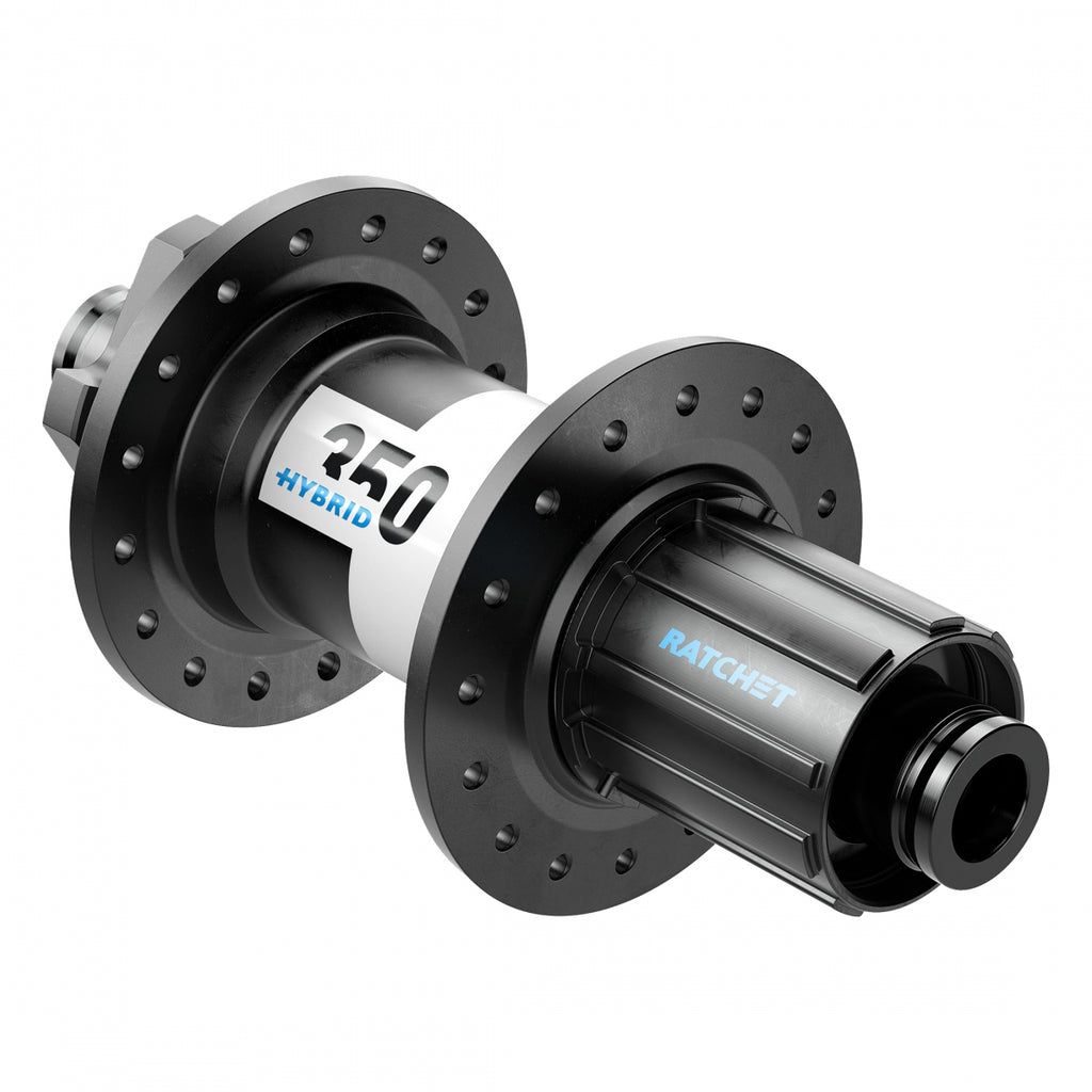 DT 350 HYBRID MTB 36x148x12mmTA 6B 8-11sMTB 24T RATCHET BLACK