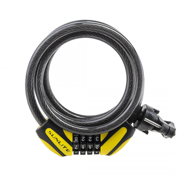 SUNLITE DFNDR D1 CABLE 10mmx6f COM W/BKT COIL BK/YL