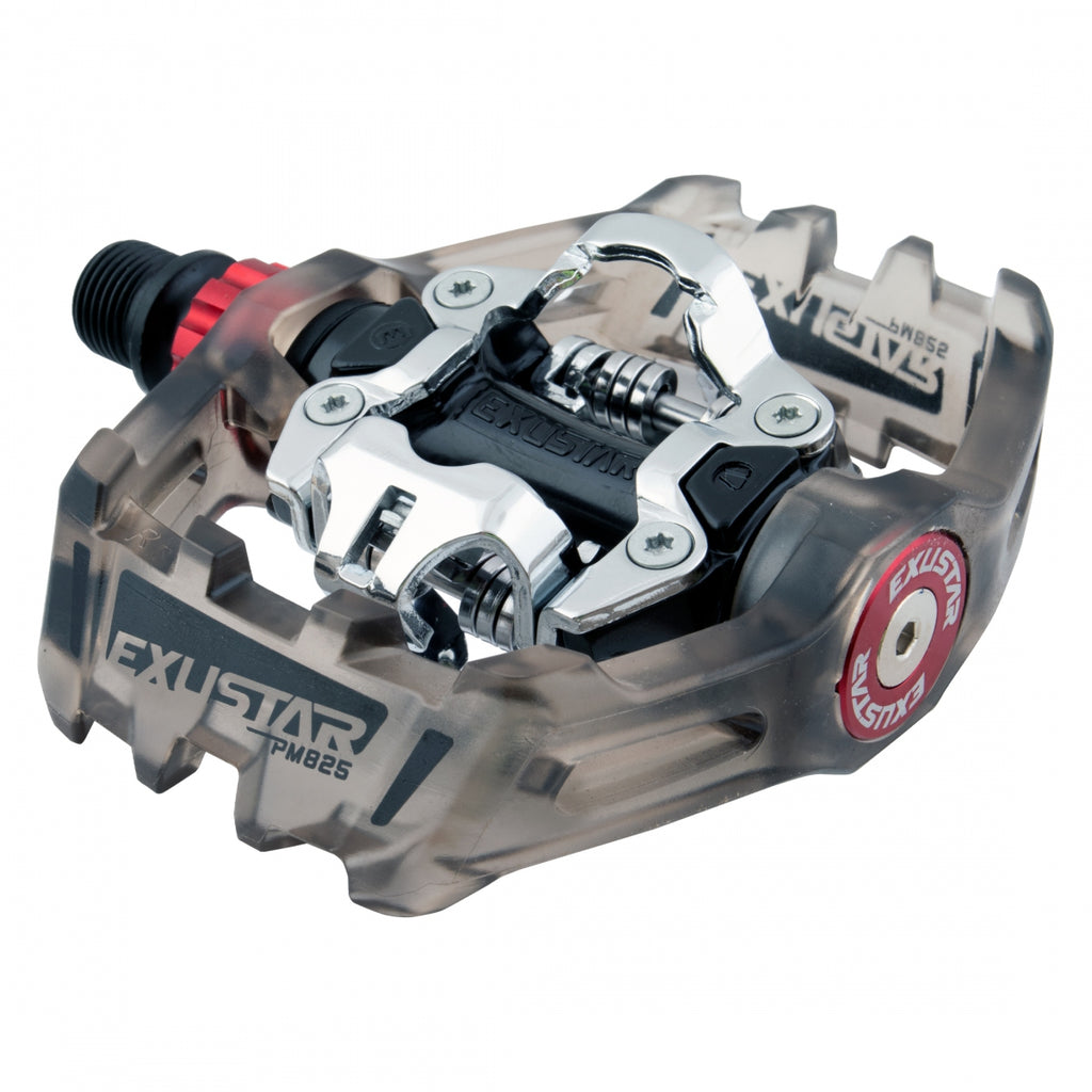 EXUSTAR MTB DBL CLPLS PM825 ALLOY GY/SL SPD