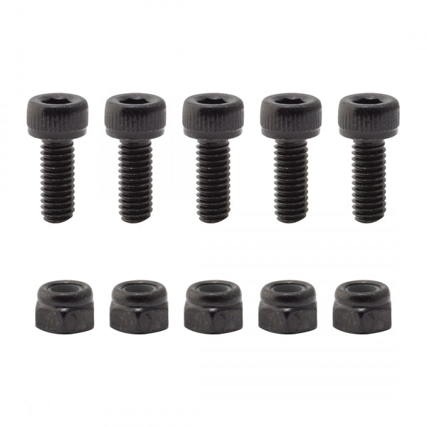 AN FOOT FETISH M4-10 REPLACEMENT PINS BLACK BGof10