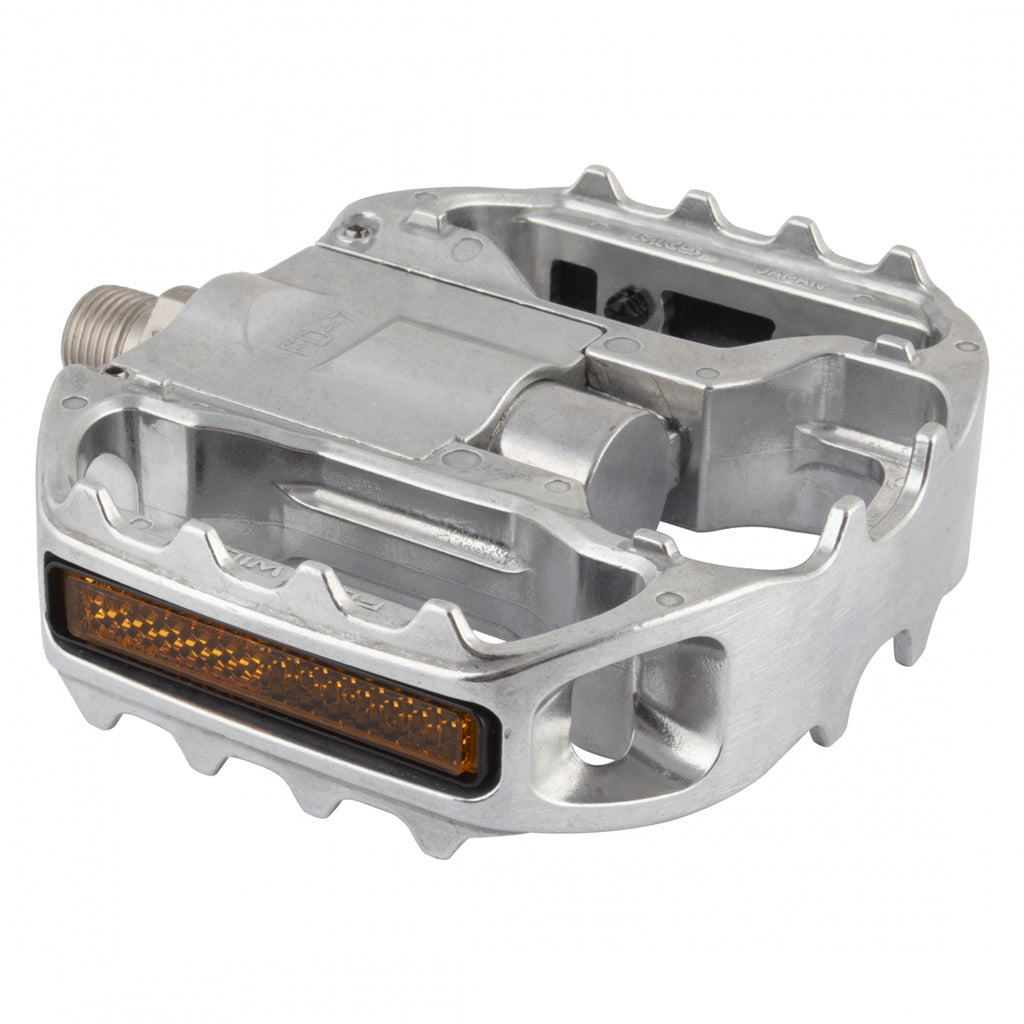 MKS FOLDING FD-7 WIDE ALLOY 9/16 SILVER