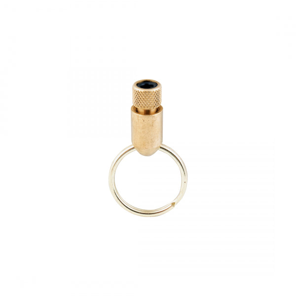 PRESTA BULLET KEY CHAIN BRASS