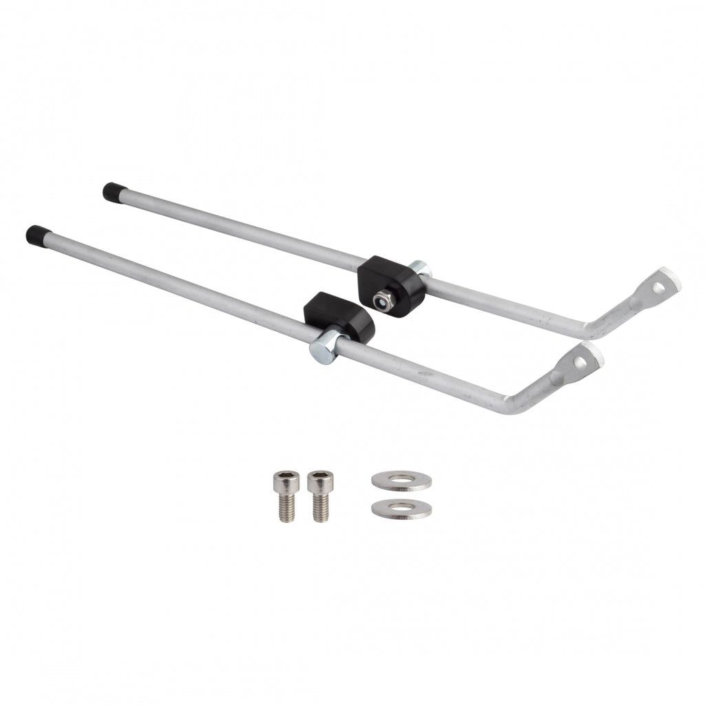 REAR SUNLITE STRUT KIT f/G-TEC SATIN STEEL 320mm