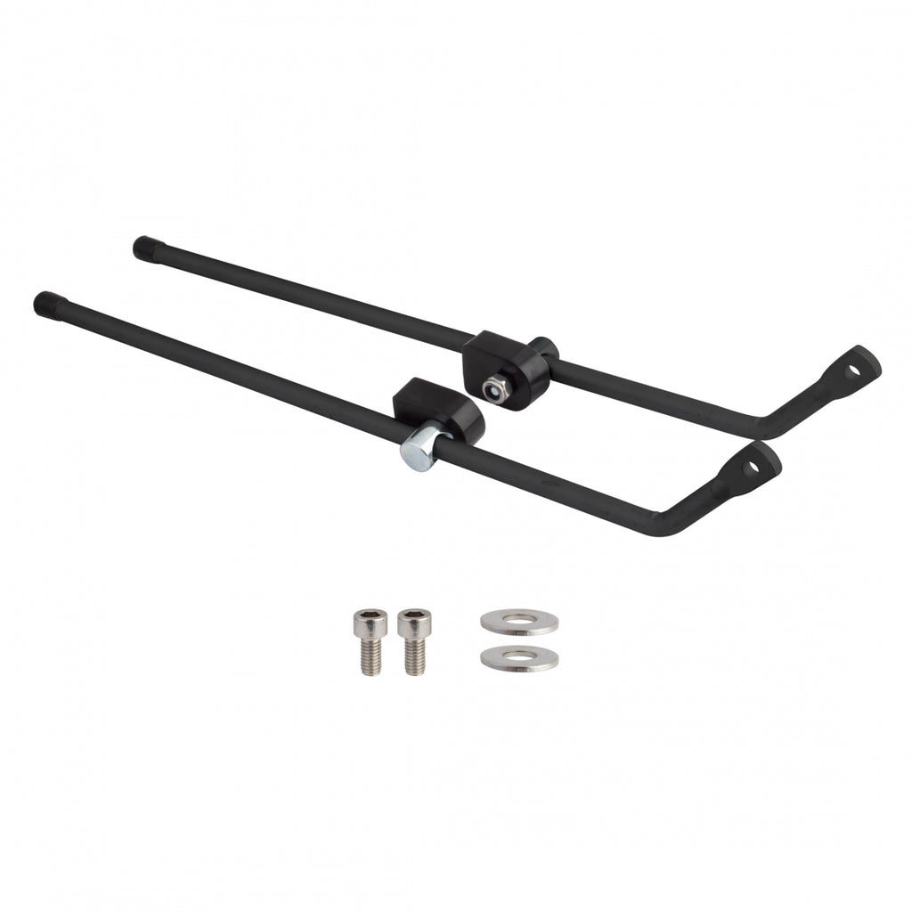 REAR SUNLITE STRUT KIT f/G-TEC BLACK STEEL 320mm