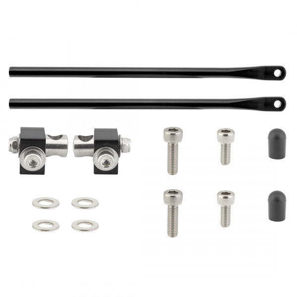 REAR RACKTIME MOUNTING KIT I-VALO/STANDIT/TOUR BLACK