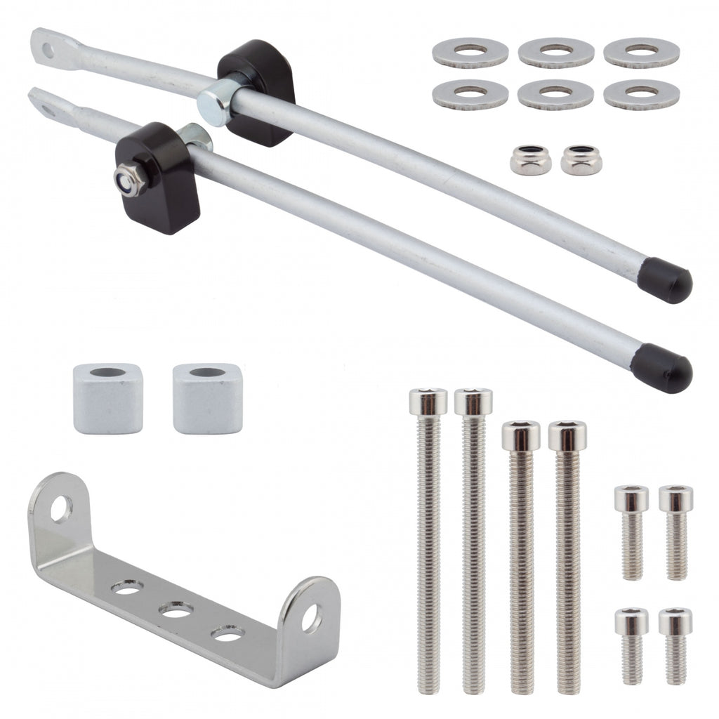 REAR SUNLITE HDWR KIT f/G-TEC DISC SILVER