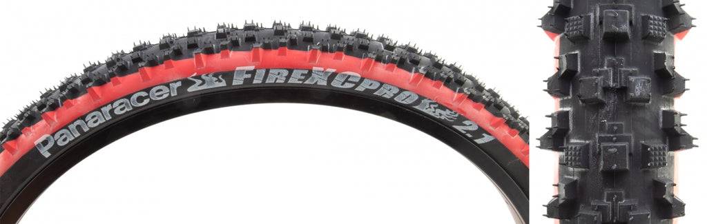 PAN FIRE XC PRO 26x2.1 FOLD TBLS BK/RD/BK