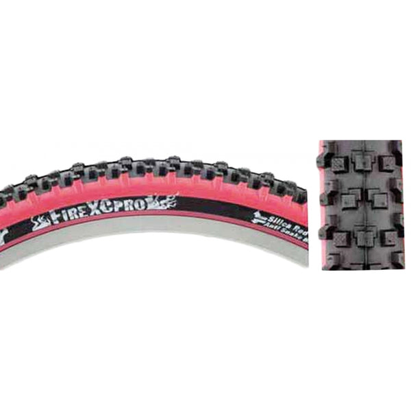 PAN FIRE XC PRO 26x2.1 FOLD TBLS BK/RD/BK