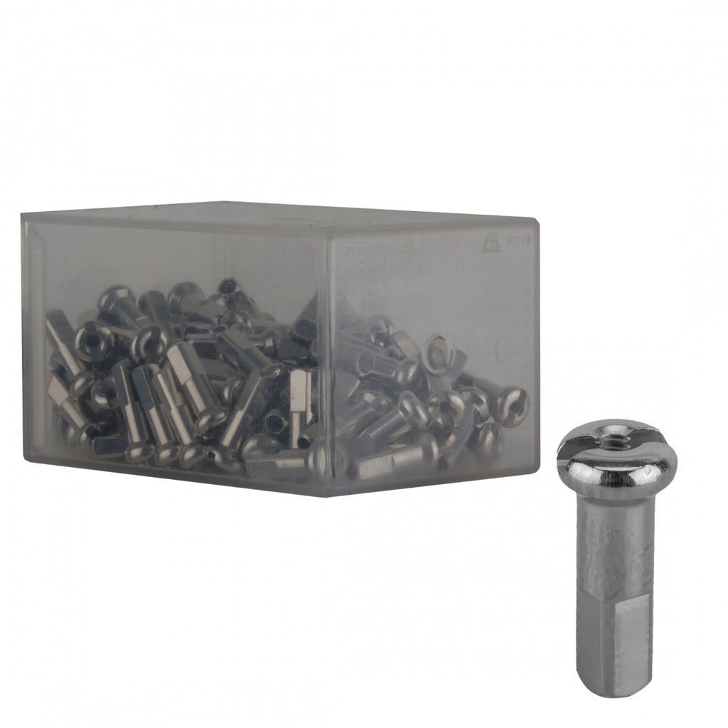 DT BRASS 2.0x14mm SILVER BXof100