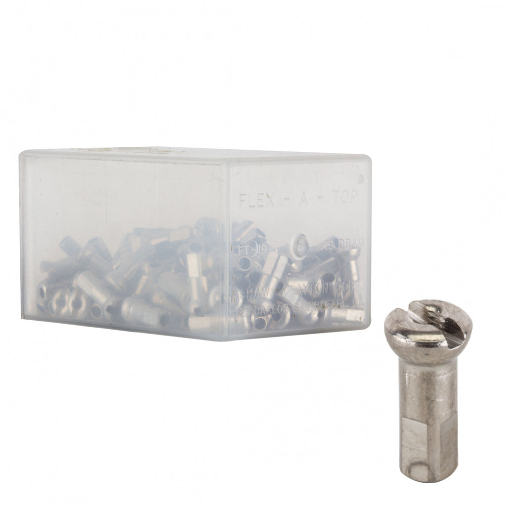DT BRASS 2.0x14mm PROHEAD SILVER BXof100