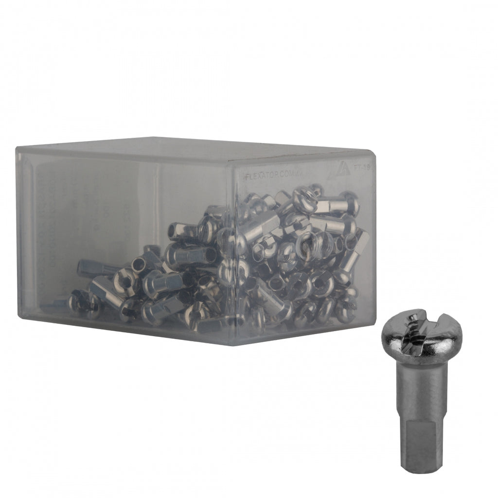 DT BRASS 2.0x12mm SILVER BXof100