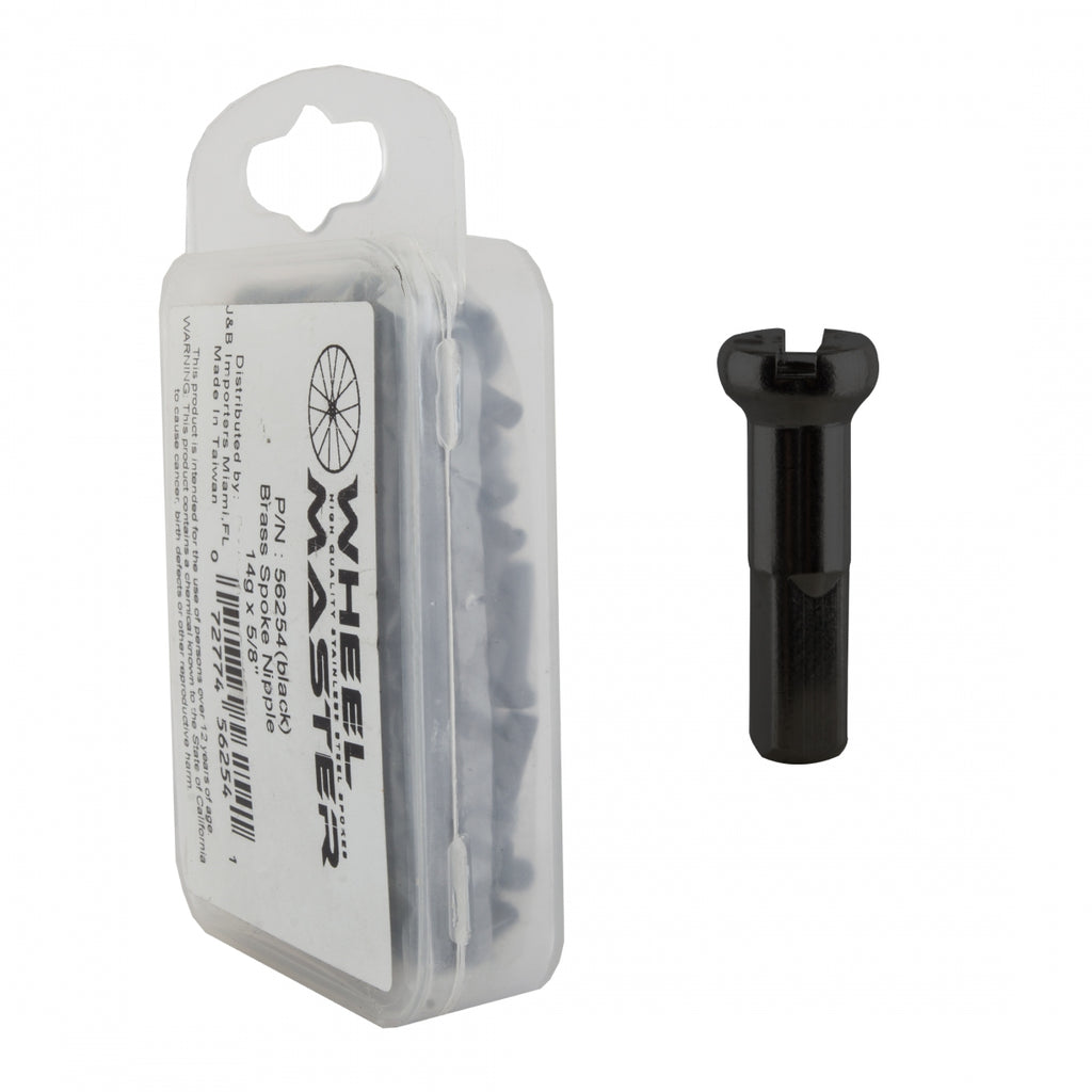 WHEEL MASTER BRASS 2.0x16mm BLACK BGof144