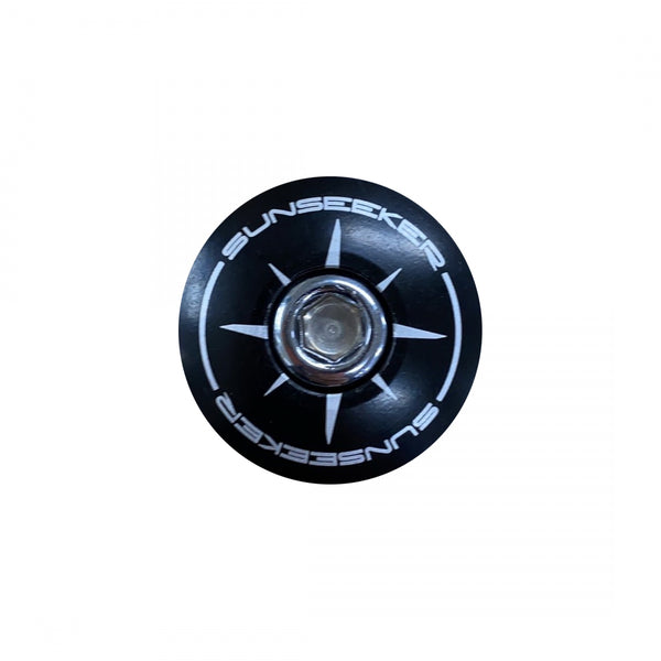 STEM AHEAD QUILL ADAPTER CAP SUNSEEKER ALLOY BLACK