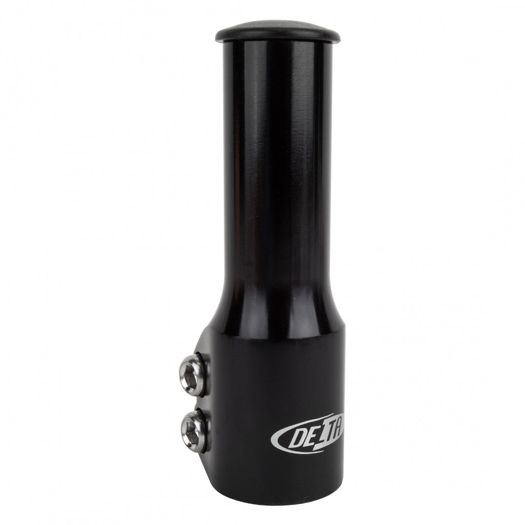 RISER DELTA 1-1/8x3.25in BLACK f/TDLS