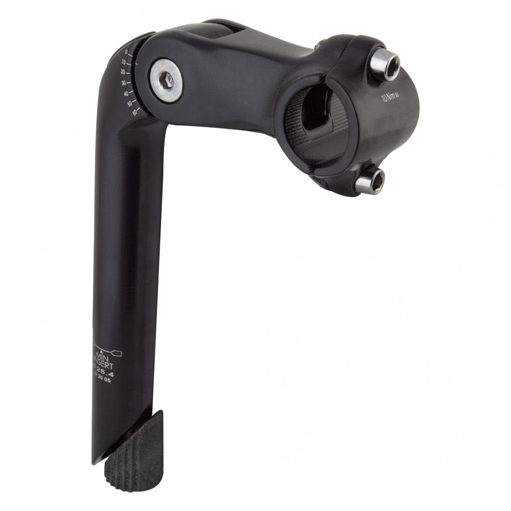 SUNLITE ADJ QUILL 1-1/8inx90x180 25.4CLMP BLACK