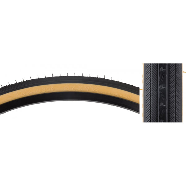 SUNLITE 27x1-1/4 BK/GM RD HP90 WIRE