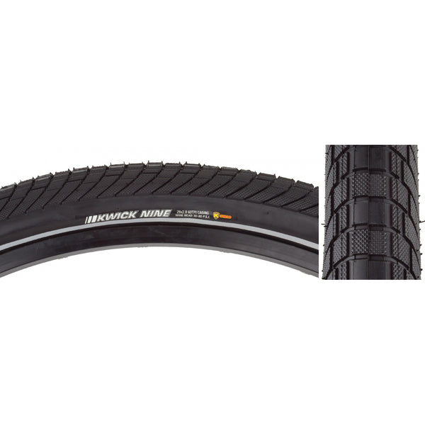 KEN KWICK NINE SPORT 29x2.0 BK/BK/REF SRC/KS/60 WIRE 80psi E50