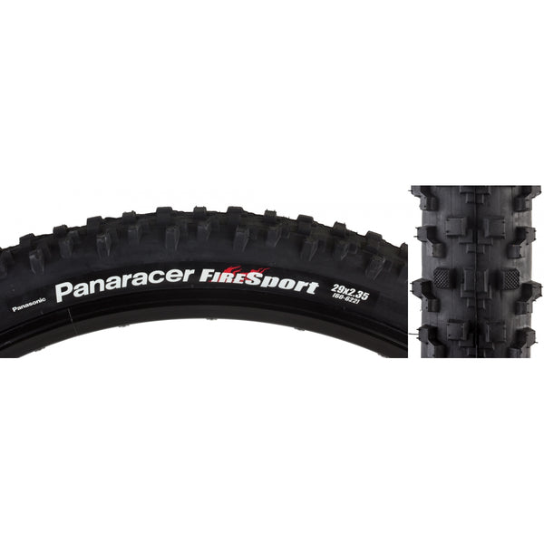 PAN FIRE SPORT 29x2.35 WIRE BK/BK