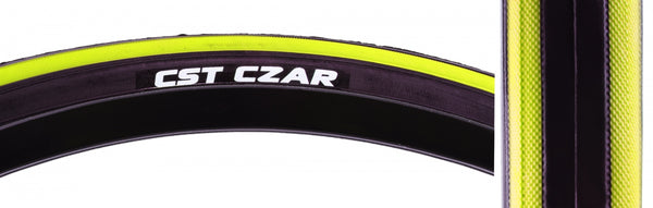 CSTP CZAR 700x23 BLK/YL 120PSI WIRE