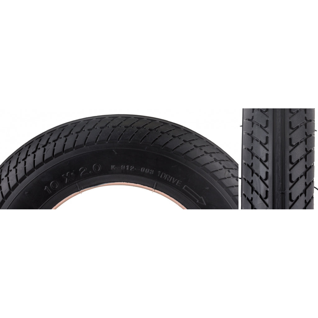 SUNLITE SCOOTER 10x2 BK/BK K912 NOT FOR MAGURA WHEELS WIRE