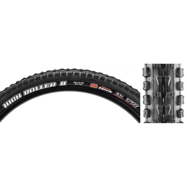 MAX HIGHROLLER II 26x2.3 BLACK FOLD/60 EXO/TR/TERRA