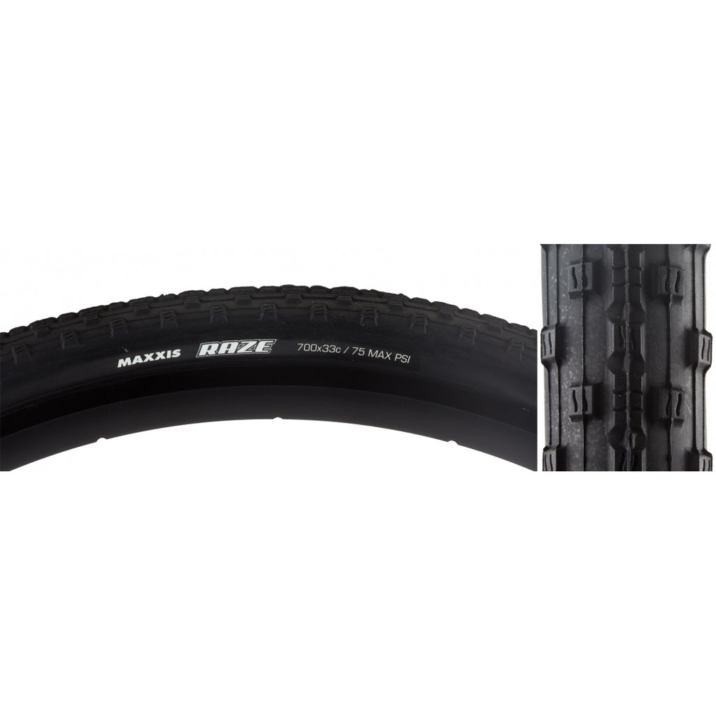 MAX RAZE 700x33 BLACK WIRE/60 SC