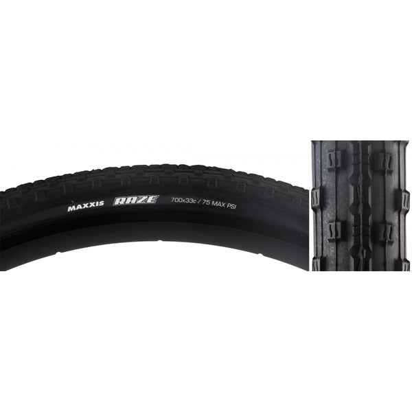 MAX RAZE 700x33 BLACK WIRE/60 SC