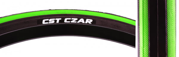CSTP CZAR 700x25 BLK/L-GN 120PSI WIRE
