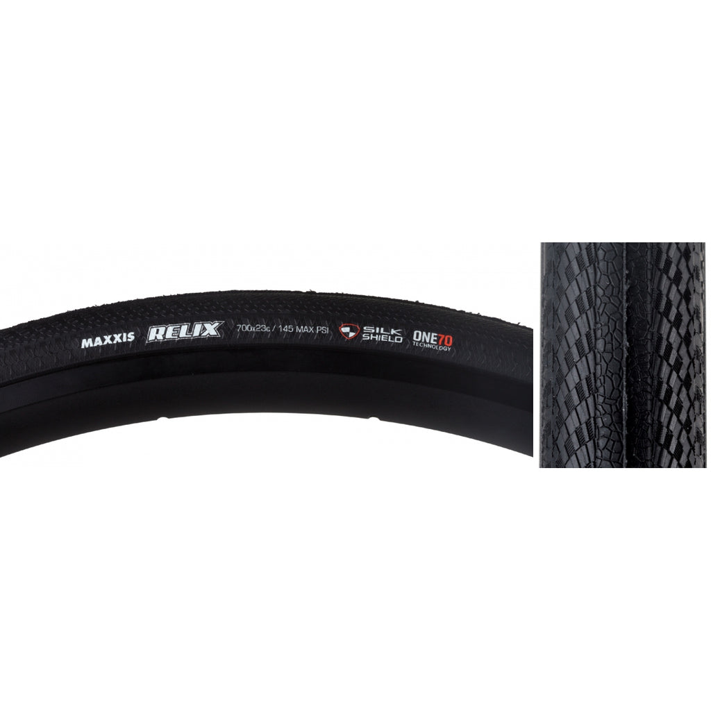MAX RELIX 700x23 BLACK FOLD/170 DC/SS