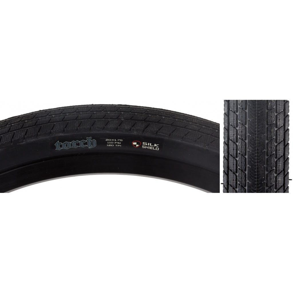MAX TORCH 20x1.75 BLACK FOLD/120 DC/SS