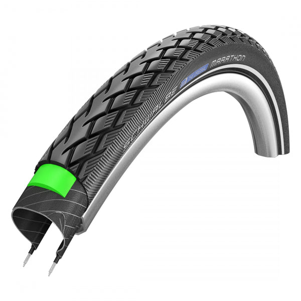 SWB MARATHON 26x1.5 GN-GUARD BK/BK/REF WIRE