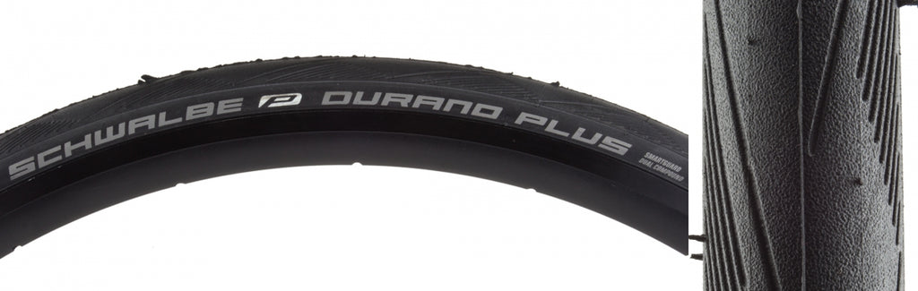 SCHWALBE DURANO PLUS PERF TWIN SMARTGUARD 700x23 BK/BK DUAL WIRE