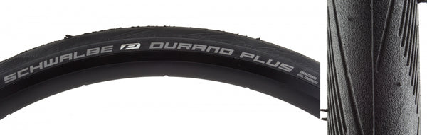 SCHWALBE DURANO PLUS PERF TWIN SMARTGUARD 700x23 BK/BK DUAL WIRE