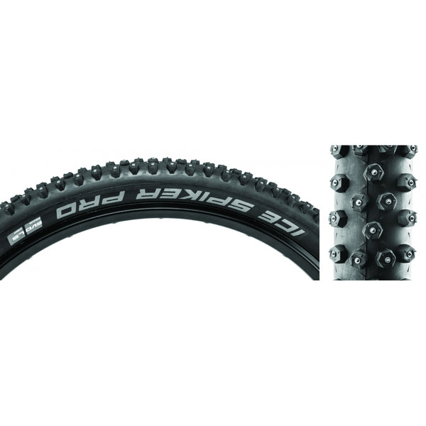 SCHWALBE ICE SPIKER PRO EVO LITE 29x2.25 BK/BSK 402ALY-STUD-SNOW FOLD