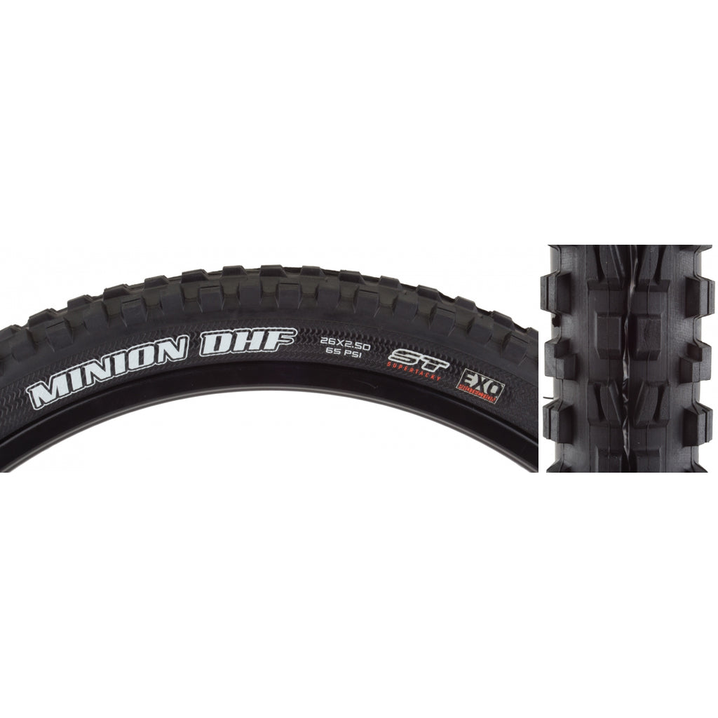 MAX MINION DHF 26x2.5 BLACK FOLD/60 ST/EXO