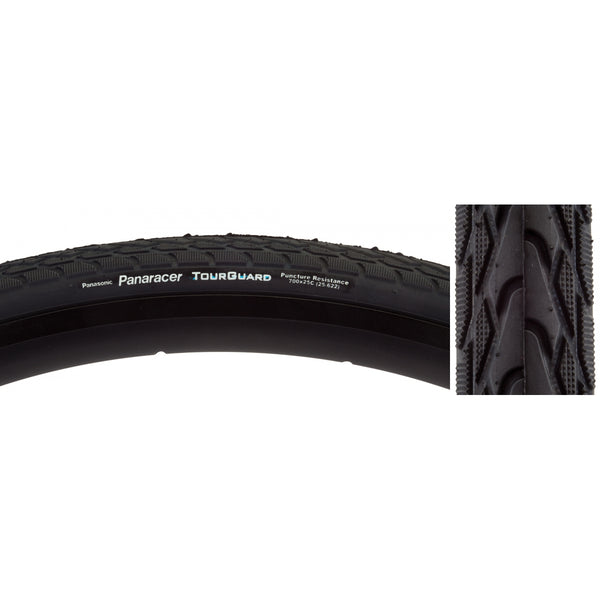 PAN TOURGUARD 700x25 WIRE BK/BK