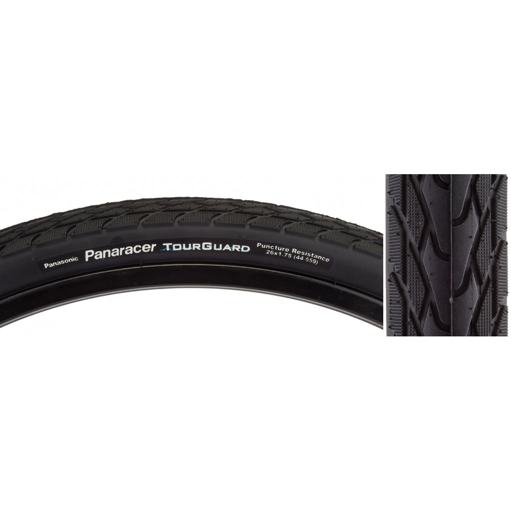 PAN TOURGUARD 26x1.75 WIRE BK/BK