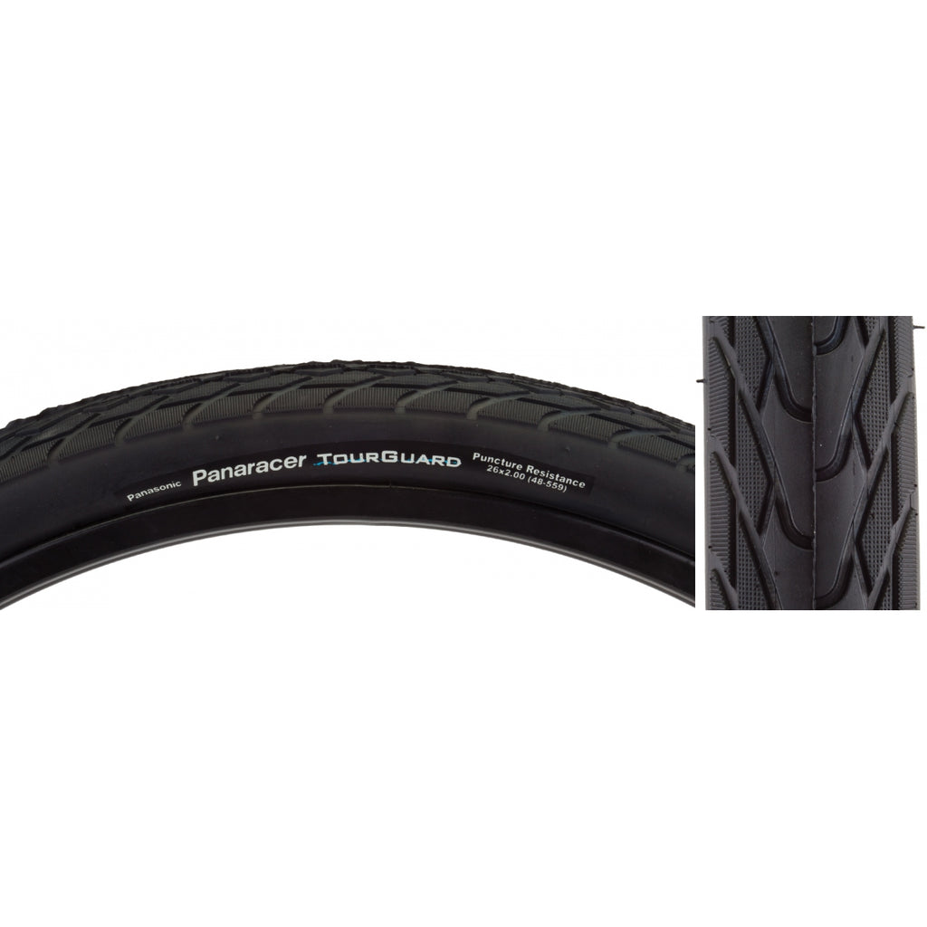 PAN TOURGUARD 26x2.0 WIRE BK/BK