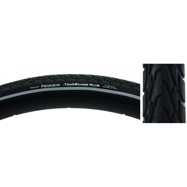 PAN TOURGUARD+ 700x25 WIRE BK/BK REF
