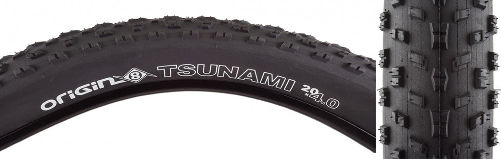 ORIGIN 8 TSUNAMI 20x4.0 WIRE BK/BK