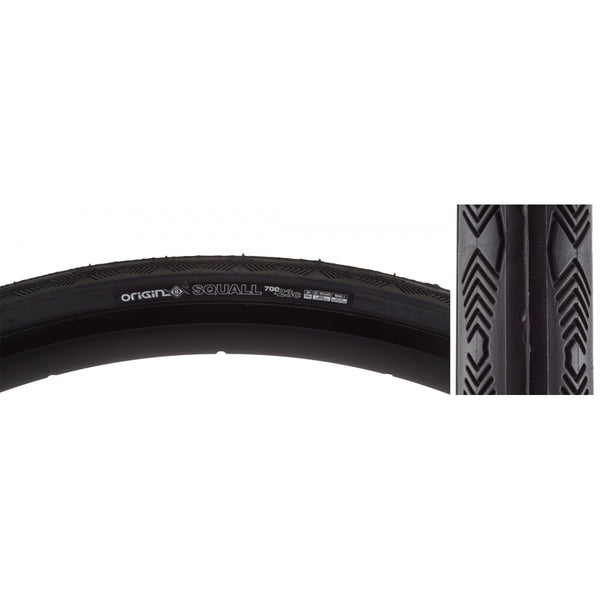 ORIGIN 8 SQUALL 700x23 WIRE BELT BK/BK