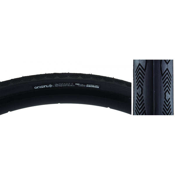 ORIGIN 8 SQUALL 700x25 WIRE BELT BK/BK